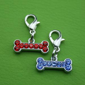 제조 뼈 개는 개인 애완동물 탭 탭 탭 사용자 정의 qr 아연 합금