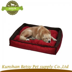 붉은 빛이 개는 침대