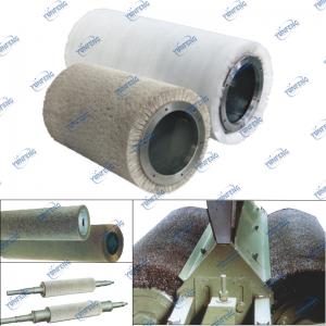 사용자 정의 나일론 스틸 와이어 브래스 와이어 연마 브러쉬 롤러