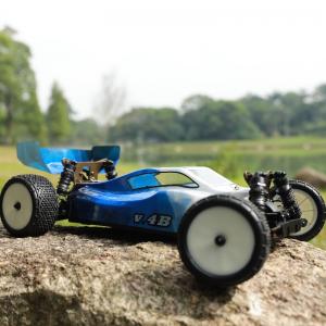 자동차 섀시 장난감 자동차와 Vkarracing 1/10 전동 4WD 버기 브러시없는 오프로드 RC 자동차