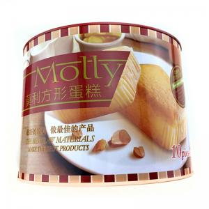 케이크와 쿠키에 대한 2018 뜨거운 판매 둥근 주석 상자