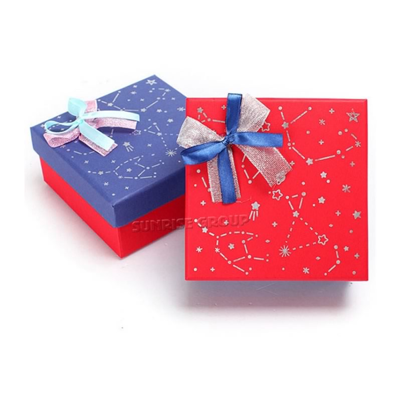 종이 인쇄 사용자 정의 크리스마스 선물 컬렉션 사탕 포장 선물 상자
