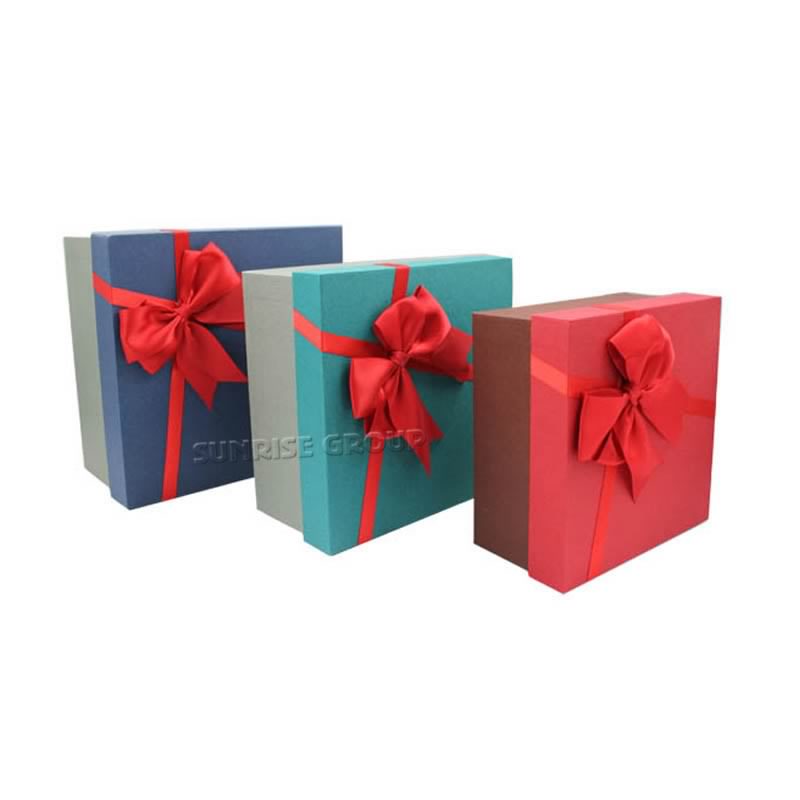 종이 인쇄 사용자 정의 크리스마스 선물 컬렉션 사탕 포장 선물 상자