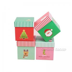 작은 광장 사과 인쇄 크리스마스 선물