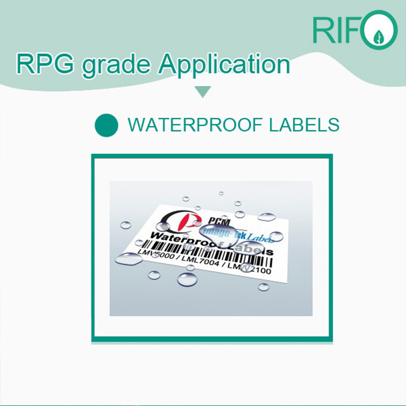 라벨 스티커 용 표면 코팅 전통적인 인쇄용 합성 용지 태그