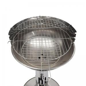 철망 망과 함께 고도로 조절 가능한 스테인레스 스틸 바베큐 그릴