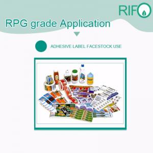 퍼스널 케어 제품을위한 오프셋 인쇄 가능, UV 인쇄 가능, 유연한 인쇄 가능 PP 합성 용지