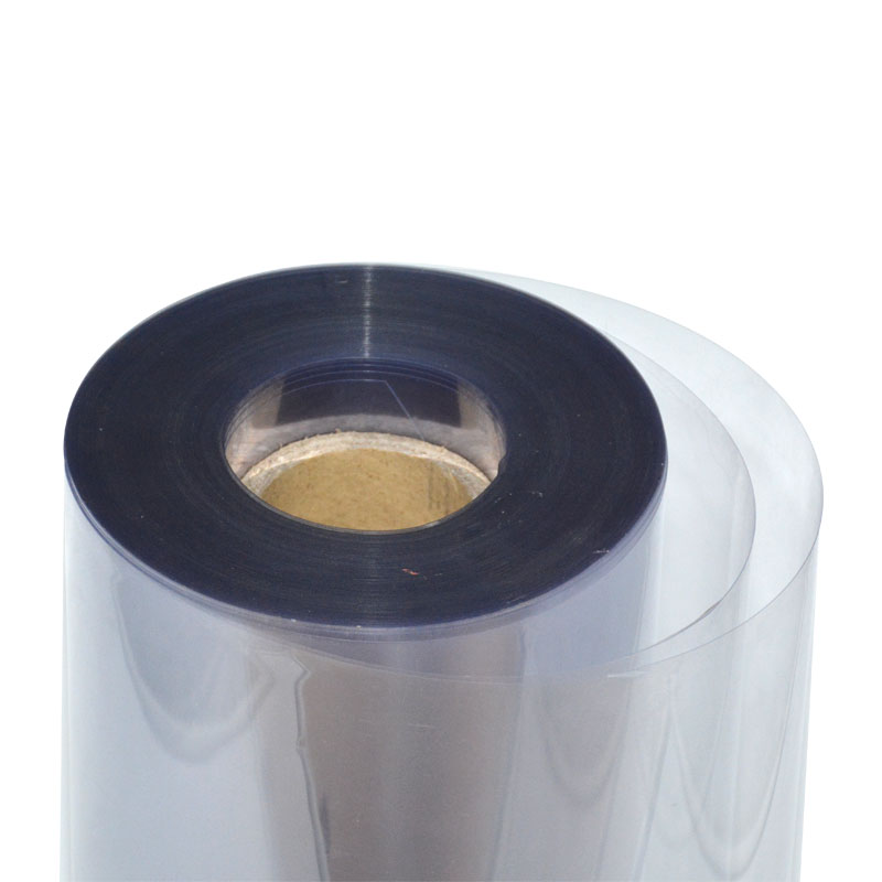 진공 프레스 용 200 미크론 경질 투명한 PVC 플라스틱 필름 가격