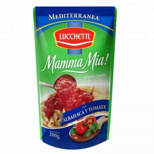 둥근 바닥 단일 웹 스탠드 커피 차를위한 가방 애완 동물 식품 및 종자 포장