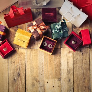 스마트 고급 종이 보석 선물 포장 상자