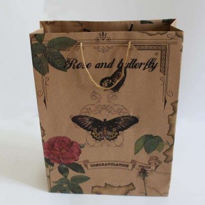 CMYK 인쇄 공예 종이 가방