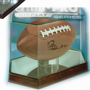 옥타곤 축구 유리 케이스