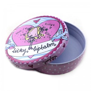 화장품 포장, 둥근 구두 광택 상자