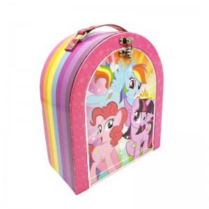 단단한 종이 도시락 제 디자인 인쇄 달콤한 선물 상자의 아이