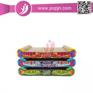 폴리에스테르 장난감 물결 고양이 고양이 발톱