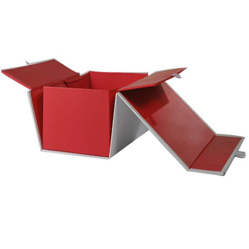 사용자 정의 자석 종이접기 평면 패키지 상자 닫기 고급 자기 선물 상자의 자석