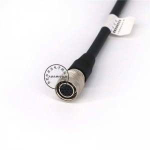 둥근 케이블 접선 12 핀 공업 카메라