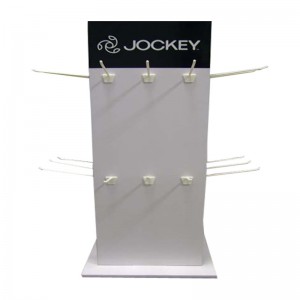 사용자 정의 인쇄 작은 팝 종이 카운터 디스플레이 훅