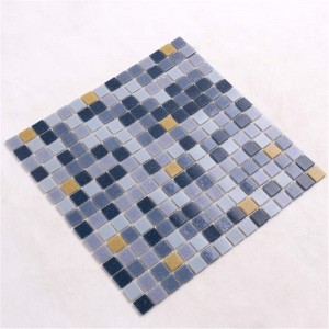 낮은 가격 아리 스토트 수영장 유리 모자이크 타일 4mm 두께