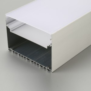 아노다이징 알루미늄 LED 스트립 라이트 장착 트랙 프로파일