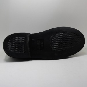 블랙 특허 가죽 군대 사무실 경찰 신발