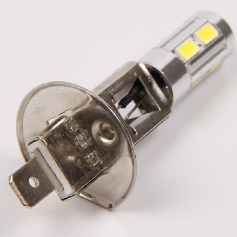 H1 1pcs 크리 어 및 8smd 5730 자동차 주도 안개 빛