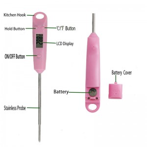 주방용 셀프 오프 고정밀 온도차 식 온도계