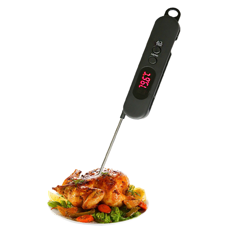 2019 주방 음식 온도계 디지털 식품 고기 프로브 BBQ 온도 도구
