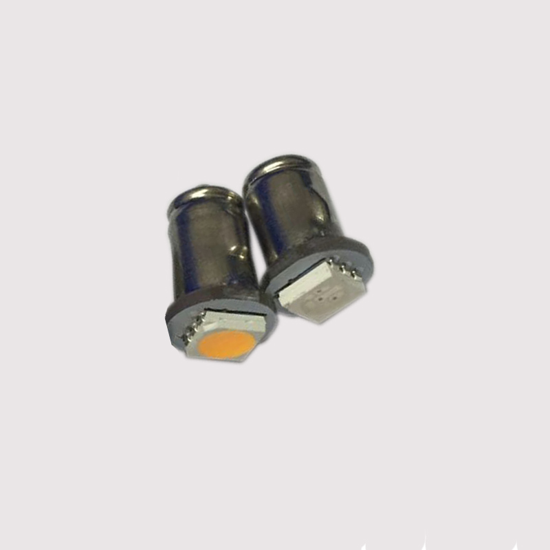 6 볼트 12V 5050 1smd 5smd 미니어처 led 조명 BA7S 악기 계기판 표시기 ba7s led 전구