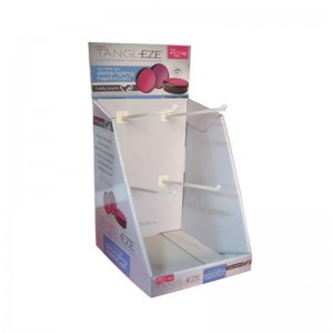 판매 시점 지정 판지 수조대 후크 디스플레이 스탠드