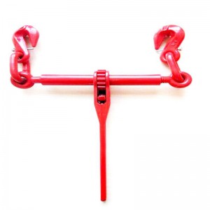 G80 드롭 위조 된 유럽 래칫 유형 하중 바인더와 안전 후크