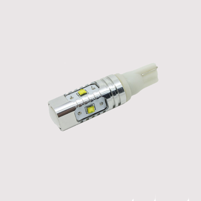 높은 전력 25w 5PCS 크리 어 XBD T10 웨지 W5W 168 194 led 빛