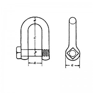 트롤링 체인 샤클 셀프 컬러