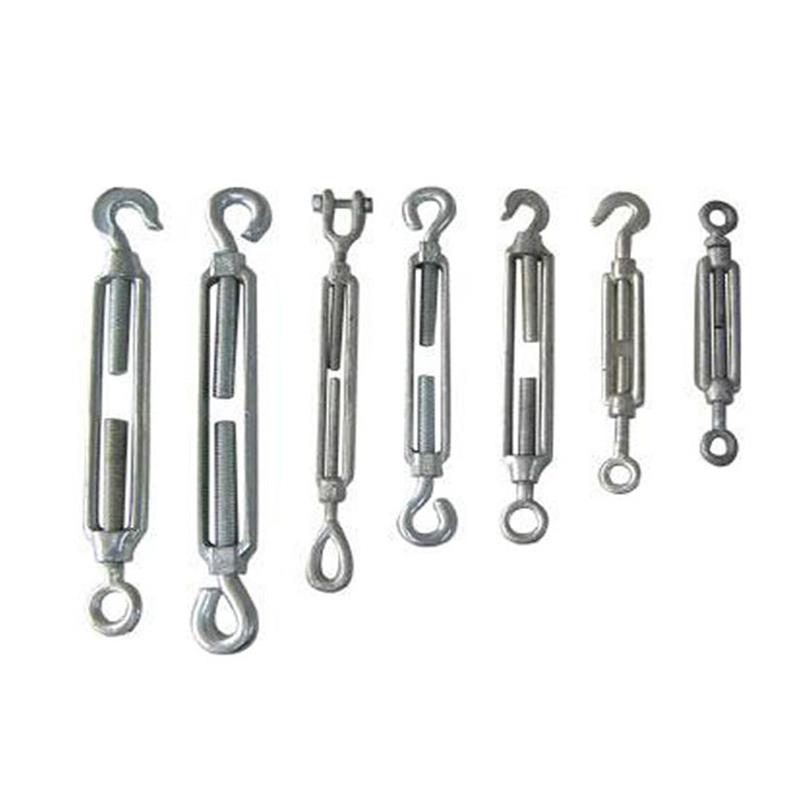 표준 아연 도금 된 와이어 로프 장비 하드웨어 turnbuckle