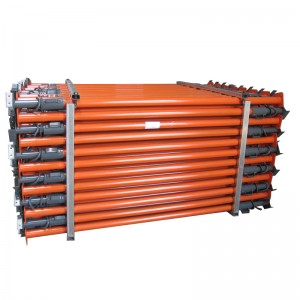 분말 코팅 된 스 캐 폴딩 가변 철강 Prop