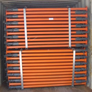 분말 코팅 된 스 캐 폴딩 가변 철강 Prop