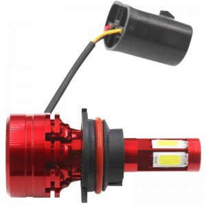 40W 6000LM 슈퍼 밝은 자동차 암반 9007 canbus led 헤드 라이트 전구 9007 led 헤드 라이트 자동차 안개 빛 주도