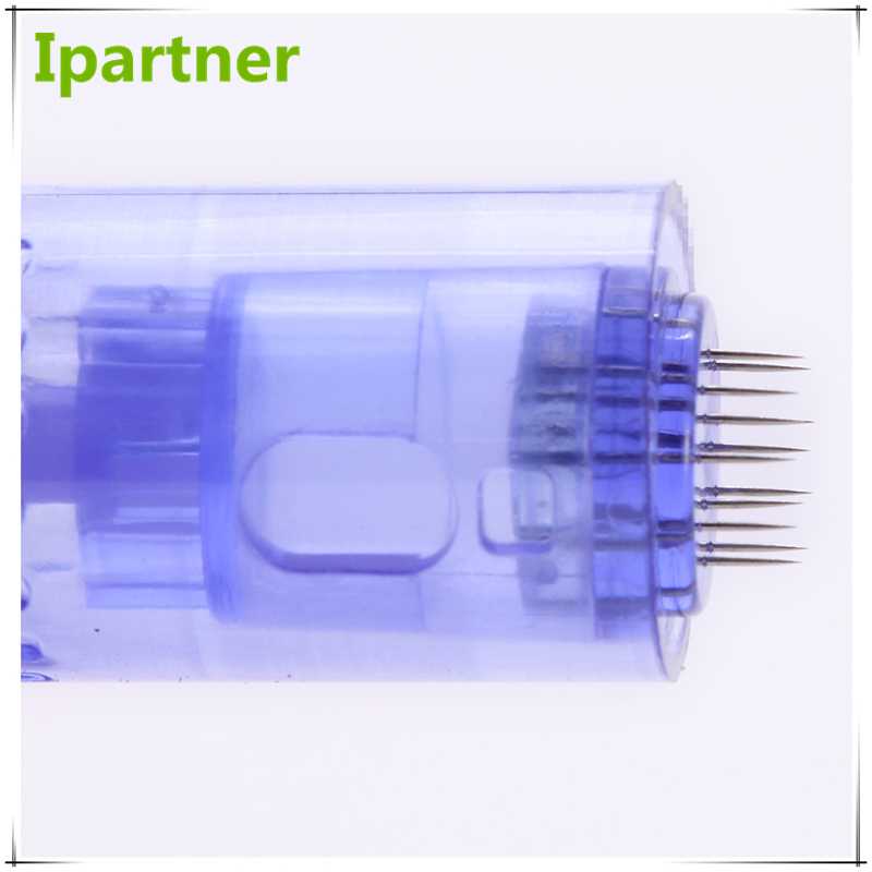 Ipartner 10 개 세트 교체 용 12 핀 바늘 카트리지 Derma Pen Stamp EO sterilized