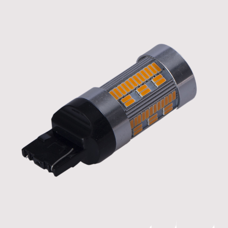 슈퍼 canbus 오류 무료 1.8A 진짜 21W 105smd 4014 1100LM P21W PY21W W21W 7440 3156 LED 차례 신호 표시 등