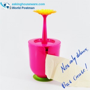 Akbrand 꽃 모양의 티슈 상자