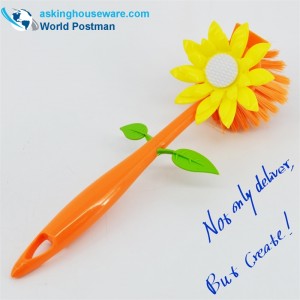 Akbrand 꽃 주방 접시 브러쉬