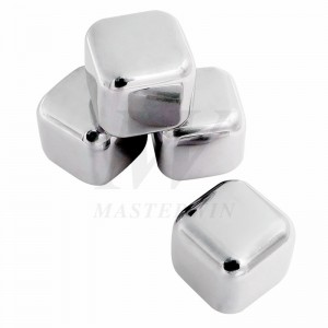 스테인레스 스틸 아이스 큐브 (4 개) _IC16-001