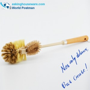 Akbrand 변기 브러시 다기능 작은 청소 브러쉬와 해변 핸들