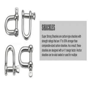 16 진수 싱크 핀이있는 스테인레스 스틸 스크류 핀 D 걸쇠