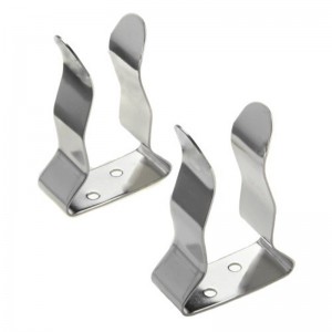 중국 공장 양질 OEM 스탬프 봄 클립 금속