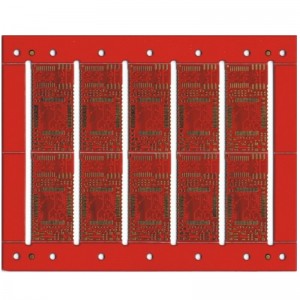 수지로 채워진 4 층 고주파 HDI 하이브리드 PCB 비아