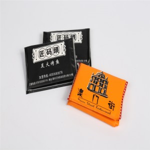 소프트 판촉 작은 표준 얼굴 주머니에서 손수건을 조직