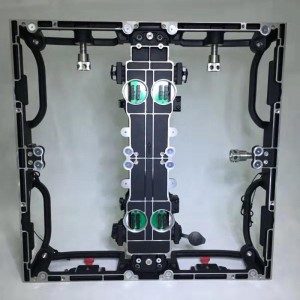 100 % 완전히 전면 서비스 대여 500x500mm LED 스크린 시스템 P3.91 옥외지도 된 비디오 벽