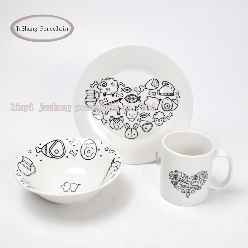 도자기와 도자기 식기 유약의 색 차별의 비밀