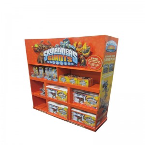 럭셔리 사용자 정의 컬러 팝업 골 판지 디스플레이 스탠드 팝업